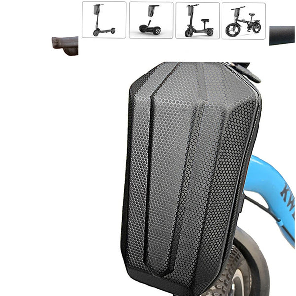 3L EVA Electric Bike Electric Scooter Bag Hard Shell Large Capacity Waterproof Multifunctional Universal Front Hanging Bag for Electric Bycicle Eelctric Scooter