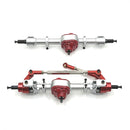 2PCS Upgraded Metal Front Rear Bridge Axle Assembly MNRC MN82 MN78 MN168 MN80 for TOYOTA Land Cruiser LC79 1/12 RC Cars Vehicles Models Spare Parts