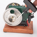 OKMO 1/8 Scale 3.6cc Mini Vintage Single Cylinder 4-Stroke Working Gasoline Engine Model  with Wooden Base Version Ready to Run 1140