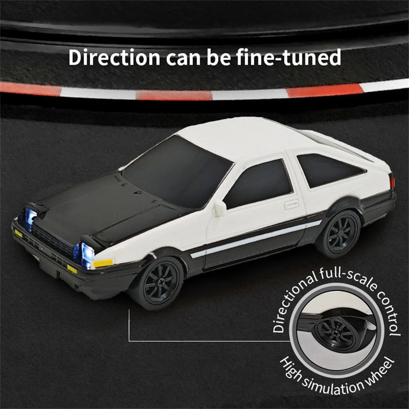 JIABAILE 4305/06/07/08/09 RTR 1/43 2.4G 4WD Drift RC Car Optional Gyro Mini Race LED Light Radio Control High-Speed Motor On-Road Racing Vehicle Model Boys Gifts Outdoor Toys