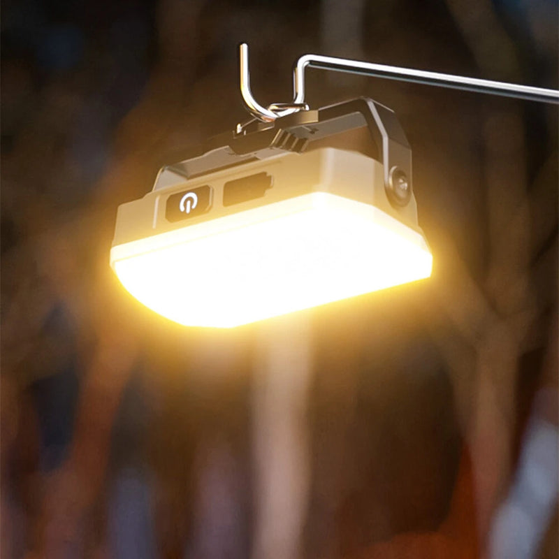 IPRee LED Camping Tent Light USB Rechargeable Searchlight High Power Outdoor Emergency Lighting Waterproof Portable Hanging Night Lamps