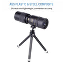 IPRee 10-300x40 Zoom Telescope HD 4K Portable Strong Long Range Professional Monocular BAK4-Prisms For Hunting Camping