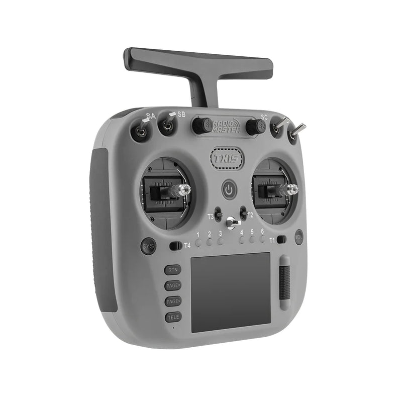 Radiomaster TX15 Built-in 2.4GHz/900MHz ELRS 16CH Radio Controller with V5.0 Hall Gimbals 3.5-Inch High-Visibility Color Touchscreen for FPV Racer Drones