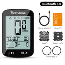 WEST BIKING Smart GPS Bike Computer, 5-Star Galileo Speedometer Wireless Odometer with Bluetooth Phone Sync, IPX7 Waterproof Auto Backlight Bicycle Tracker for Road, MTB, E-Bike