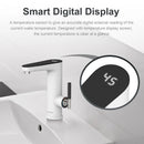 3200W Instant Electric Water Heater Faucet IPX4 Waterproof Lever-Adjustable Temperature Control EU Plug for Kitchen Bathroom Rapid Heating