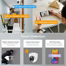 SriHome NVS003 5MP Ultra HD Network Video Recorder 16 Channel NVR VGA Video Output Smart Motion Detections Instant Alerts Two-Way Audio Surveillance Hard Disk Recorder for Home Security