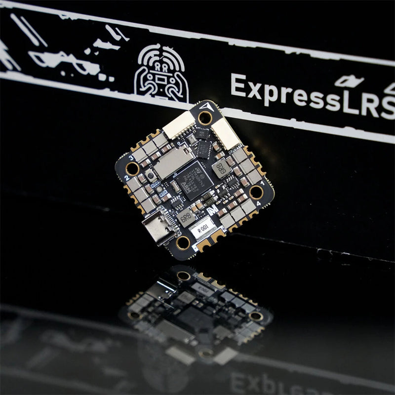 25.5x25.5mm MicoAir H743 V2 AIO AM32 Flight Controller 45A 2-6S ESC for RC FPV Racing Drones Supports APM PX4 INAV