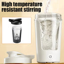 IPRee 450ml Automatic Stirring Coffee Cup Portable Electric Mixing Coffee Mug Rechargeable Coffee Soy Milk Mixer for Travel