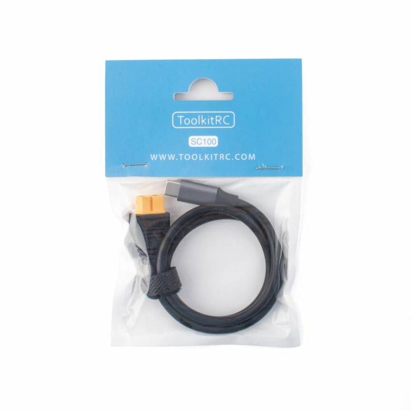 Toolkitrc SC100 Type-C to XT60 Charging Cable for Toolkitrc M7 M6 M6D M8S Charger