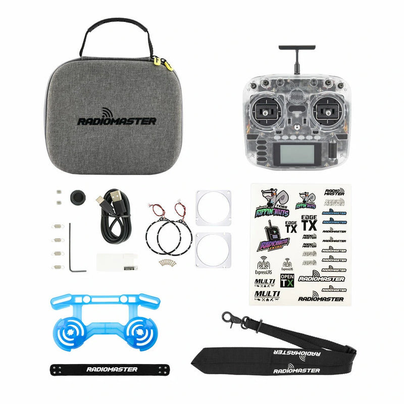 Radiomaster Boxer Radio Controller Transparent 2.4GHz ELRS RC Transmitter EDGETX Open System for FPV Racing Drone Quad RC Airplane Helicopter
