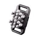 18-Head Fascia Gun Muscle Massager 20 Speed Levels Deep Tissue Percussion Therapy 2000mAh for Body Recovery Fitness Enthusiasts