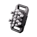 18-Head Fascia Gun Muscle Massager 20 Speed Levels Deep Tissue Percussion Therapy 2000mAh for Body Recovery Fitness Enthusiasts