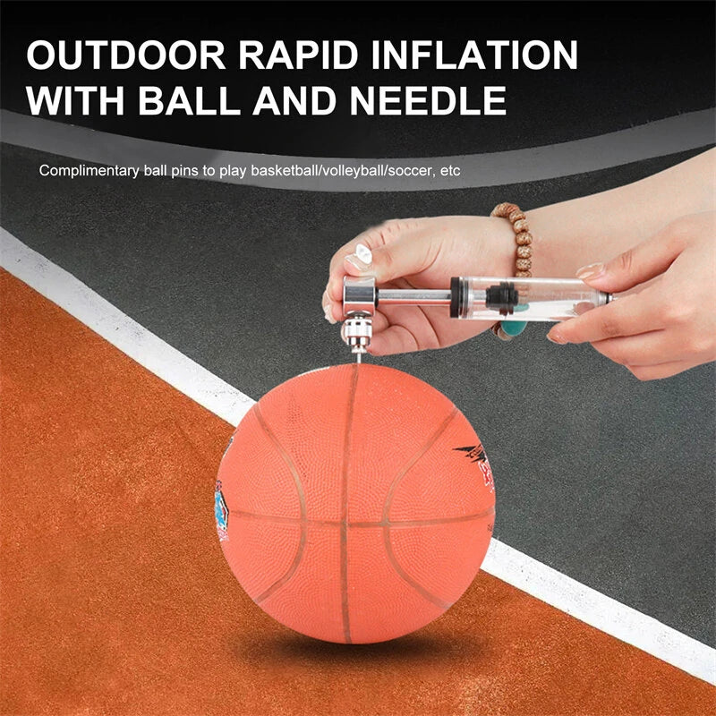 BENGGUO Portable Bike Air Pump High-Pressure Power Waterproof 100g Lightweight Mini Hand Pump for Bike Basketball Football