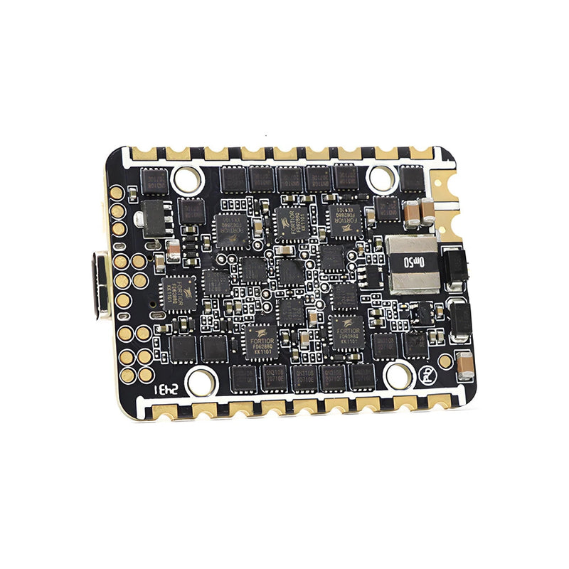 25.525.5mm HGLRC SPECTER F722 Flight Controller 40A 2-6S Brushless ESC 6-way AIO for Rekon Y6 RC FPV Racing Drone