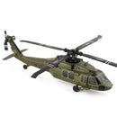 XK K170 UH-60L 2.4G 4CH 6-Axis Gyro Brushless Motor Military Green RC Helicopter RTF