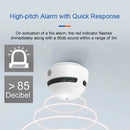 Tuya Smart WiFi Smoke Detector 85dB Alarm Photoelectric Sensor 2.4GHz Wireless Smart Life App Smoke Alarm