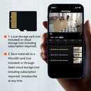 C11 3MP Tuya WiFi PTZ Robot Camera with Time Display 180 Viewing HD Night Vision Motion Detection Two-way Audio Alarm Setting Surveillance Security Cameras