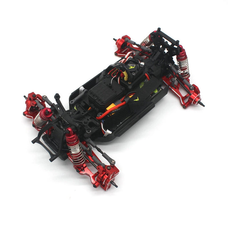 4PCS Upgraded Metal Parts Hexagonal Adapter for 1/14 ZD Racing MT16 Rlaarlo JIUSI MT14R PT14R RC Cars Vehicles Models Spare Accessories