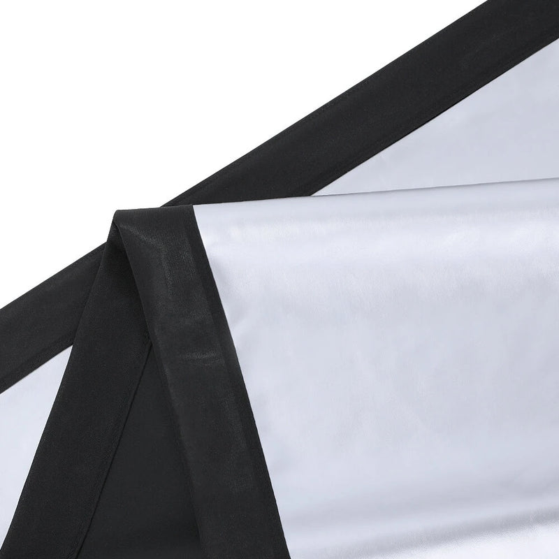 BlitzWolf BW-VS8 Portable Metal Projector Screen 80/100/120-Inch 1.8Gain Anti-Light Foldable 4K 16:9 Highlight Movie Outdoor Home Theater