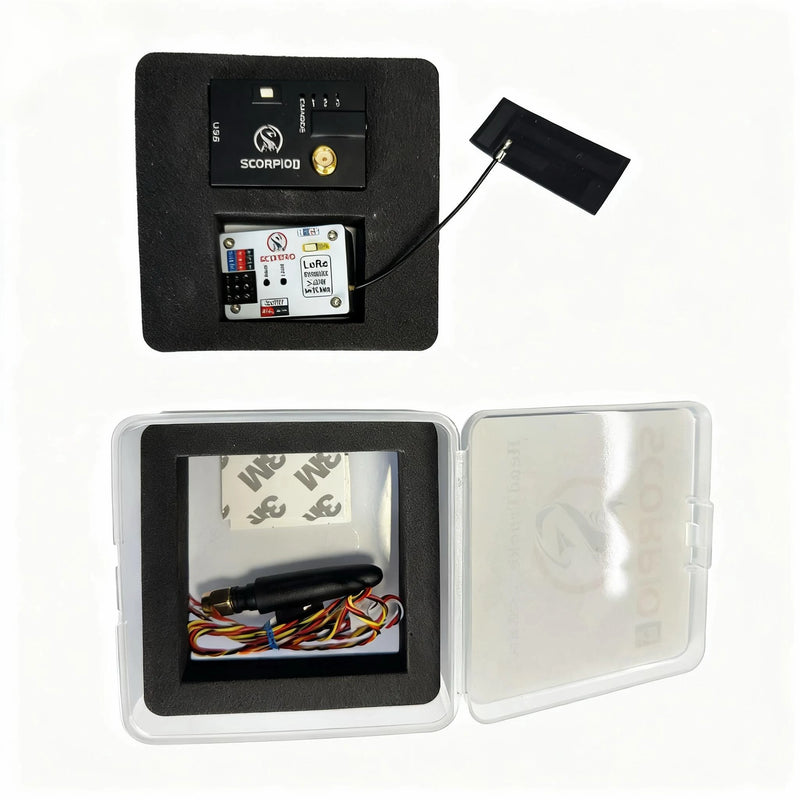 SCORPIO 2nd-Gen Wireless Head Tracker, Compatible with XF Gimbal & Ordinary 3D-Printed Gimbal, Standalone Usable