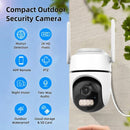 1080P 5X Zoom WiFi Security Camera 2K HD PTZ Panoramic View Color Night Vision Motion Detection Two Way Audio ICSEE APP IP65 Waterproof Work with Alexa Google Assistant