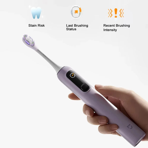 XIAOMI Oscillation Electric Toothbrush Pro 4 Cleaning Modes 180-Day Long Battery Life IPX8 Waterproof Color Screen Digital Display
