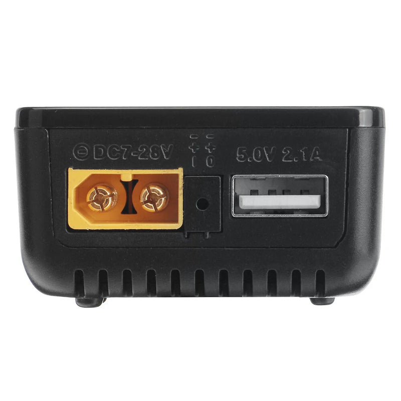 ToolkitRC M7 200W 10A DC Balance Charger Discharger for 1-6S Lipo Battery with With Voltage Servo Checker ESC Tester Receiver Signal Tester Quick Charger Function