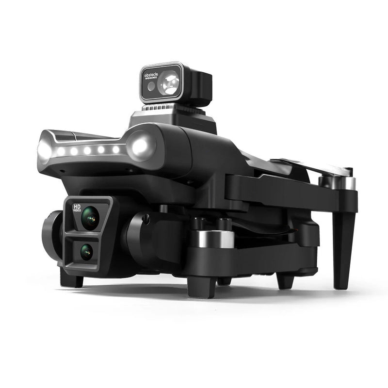 WLRC V198 PRO MAX GPS 5G WiFi FPV with 1080P HD Dual Camera Servo Gimbal 360 Obstacle Avoidance Optical Flow Hover Brushless Foldable RC Drone Quadcopter RTF