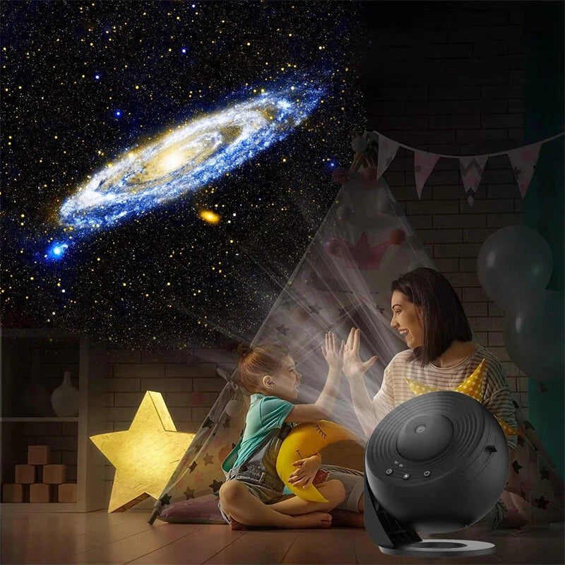 Planetarium Projector Galaxy Projector Bedroom Night Light HD Star Projector for Kids Bedroom Valentines Day Gift Wedding Decoration