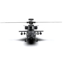 YXZNRC F11-S 1:32 AH-64 Apache Scale 2.4G 6CH GPS Altitude Hold Optical Flow Positioning 5.8G FPV Camera Dual Brushless Motor Flybarless RC Helicopter RTF