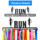 40cm Metal Steel Sport Medal Holder Hanger Display Rack Ideal Swim Run Triathlon Decorations