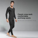 TENGOO Thickened Thermal Underwear Set For Men, Long Johns Set Ultra Soft Lined Warm Base Layer Top And Bottom For Autumn Winter High Elasticity