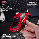 WHOOSH S6 RTR 1/43 2.4G 4WD for TOYOTA for Supra GT4 for Mitsubishi Evo 4 Officially Licensed Mini Q Drift RC Car Remote Control Race LED Light High-Speed Motor On-Road Racing Vehicle Model Boys Gifts Toys