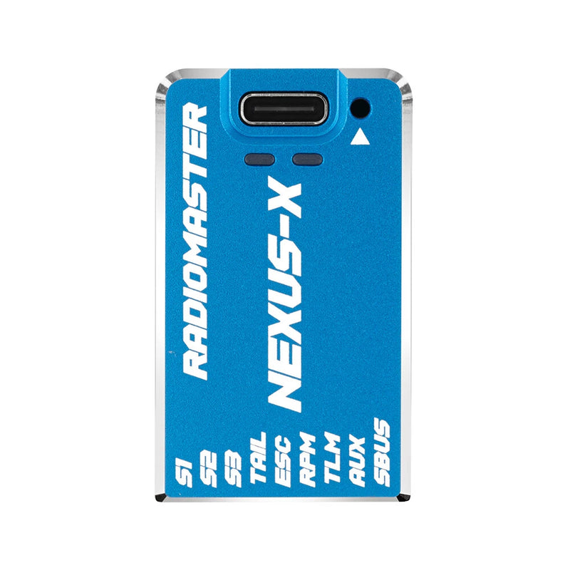 RadioMaster Nexus-X Flight Controller Rotorflight 2.2 Gyro Multi-Function UART Ports Aluminium CNC No-Flybar RC Helicopter Control