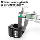 TTPRO Mini Hidden Ring Bicycle Phone Holder Aluminum Alloy Anti-slip Compatible with Multiple Sizes Stable Bike Bracket for Outdoor Cycling