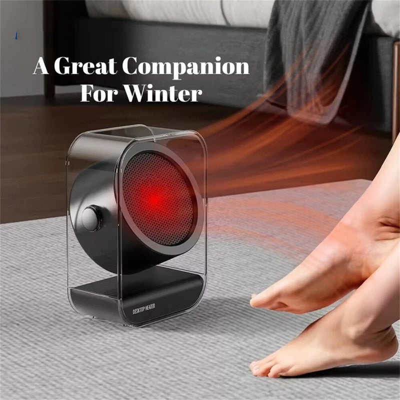Tevorex 220V Portable Electric Heater Fast Heating Mini Space Heater with Overheat Protection for Home & Office
