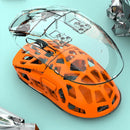K-Snake BM560 Tri-Mode Wireless Mouse 3600DPI 83g Lightweight RGB Transparent Shell 600mAh Rechargeable Battery Bluetooth 2.4G Wired Esports Gaming Mice