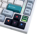 Upgrade GAMAKAY TK75 SOCD Mechanical Keyboard with 0.85-inch LCD Display Tri-mode ARGB LEDs Gasket Structure 8000mAh Battery 8K Polling  75% Layout Gaming Keyboard