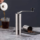 Portable Stainless Steel Manual Coffee Grinder Ceramic Grinding Core Adjustable Grinding Coarseness Hand Crank Coffee Machine
