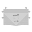 WR900 4G LTE 5G WiFi 6 Router with SIM Card Slot 6 High-Gain Antennas 4 Gigabit Ports 300Mbps High-Speed Wireless Plug and Play for Home Office