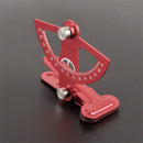 Metal Rudder Surface Protractor Meter Rudder Angle Ruler For RC Model Airplane