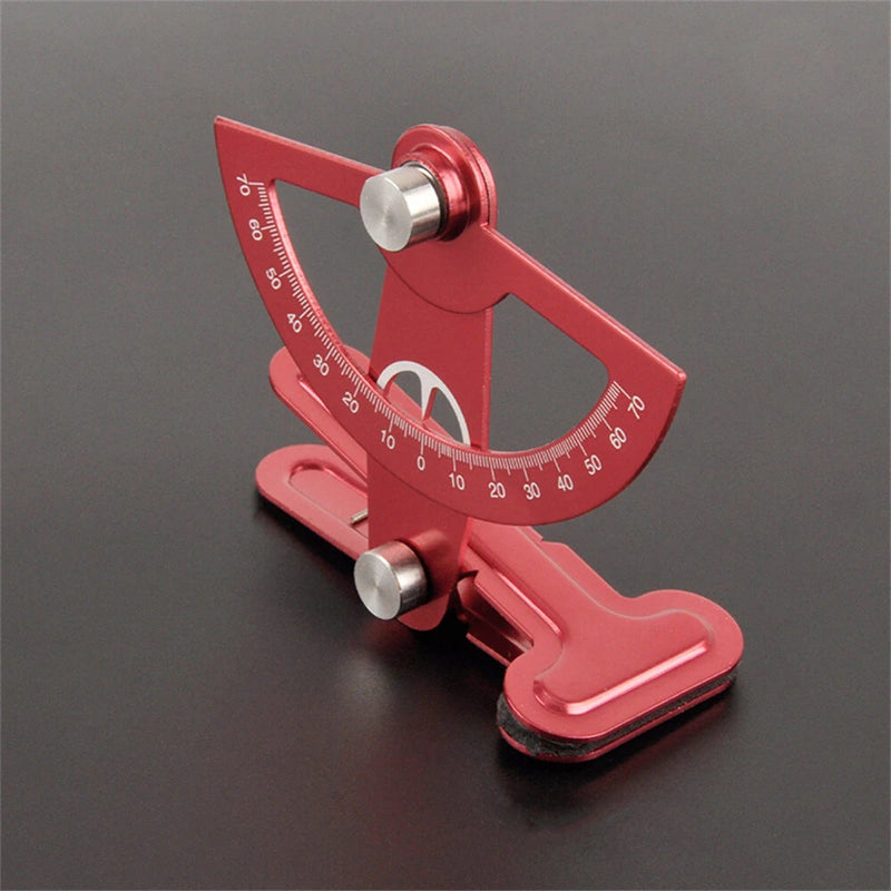 Metal Rudder Surface Protractor Meter Rudder Angle Ruler For RC Model Airplane