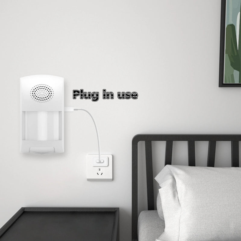 Tuya WiFi Infrared PIR Motion Sensor Security Protection Presence Sensor Detector Burglar Sound Alarm Smart Life Work with Alexa