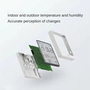 DUKA LCD Wireless Smart Home WIFI Temperature and Humidity Weather Sensor Rechargeable Indoor Clock Hygrometer Mini Digital Thermometer