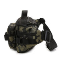 ZANLURE 600D Oxford Men's Fishing Lure Bag Waterproof Molle Tactical Waist Chest Pack Multifunctional Travel Hunting Bag
