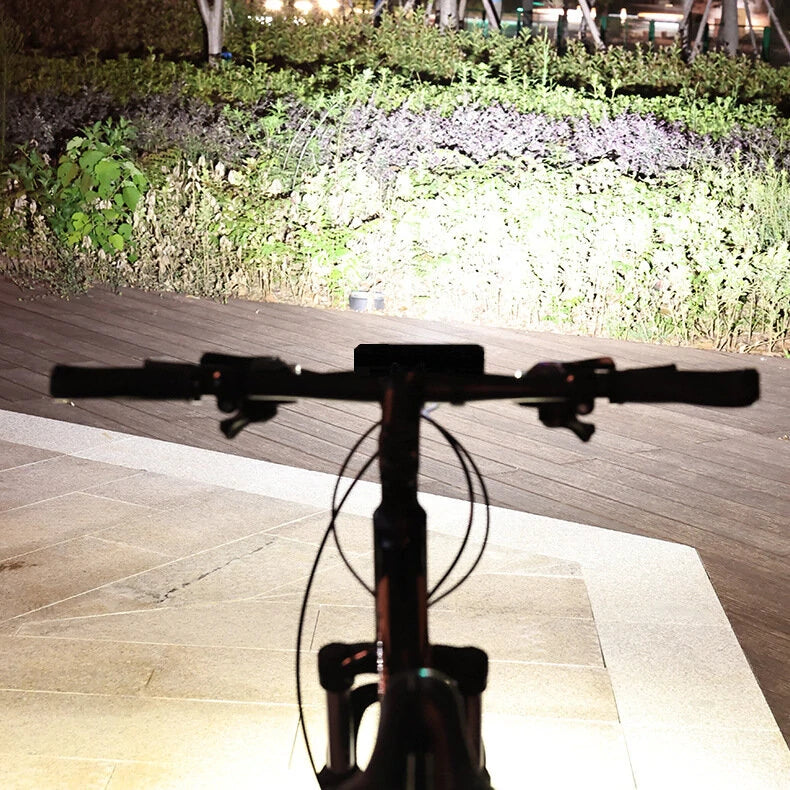 BIKIGHT 3250LM Bike Front Light 8000mAh USB Rechargeable 4 Light Modes Waterproof Bicycle Headlight