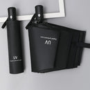 8-Rib Travel Umbrella Windproof Automatic Open and Close Multicolor Portable Rain Sun Protection for All Weather Conditions