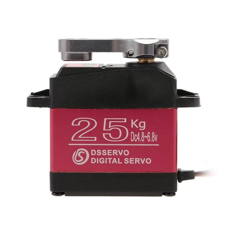 2pcs DSSERVO DS3225 25KG 180 Degree Metal Gear High Torque Waterproof Digital Servo For RC Airplane Robot