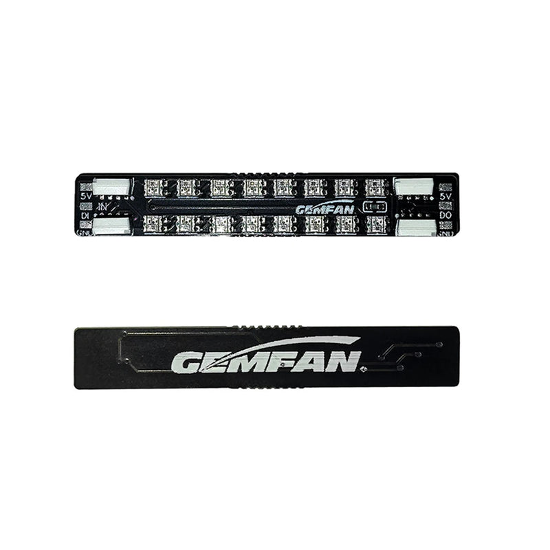 4PCS GEMFAN LED 08 / LED 20 5V Programmable Arm LED Strip Light / CU Controller Module 2-6S for DIY RC Drone FPV Racing