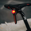 BIKIGHT Smart Brake Sensing Bike Taillight Light Sensing Rear Light 6 Lighting Modes IPX6 Waterproof Type-C Rechargeable Bicycle Rear Light